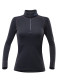 náhľad Dámske termo tričko DEVOLD DUO ACTIVE  ZIP NECK BLK