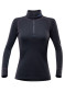 náhľad Dámske termo tričko DEVOLD DUO ACTIVE  ZIP NECK BLK