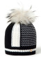 náhľad Dámska čiapka Granadilla Inlay merinos Chic White