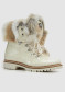 náhľad Dámské zimné topánky Nis 1515404 / A Scarponcino Pelle Vitello Beige