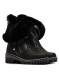 náhľad Dámske zimné topánky Nis 2015457/1 Scarponcino Zip Pelle St. Rettile Bk/Rex