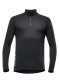 náhľad Pánske tričko DEVOLD DUO ACTIVE MAN ZIP NECK BLK