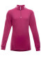 náhľad Detské tričko DEVOLD DUO ACTIVE JUNIOR ZIP NECK CERISE