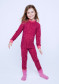 náhľad Detské nohavice Devold Active Kid Long Johns Plum