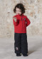 náhľad Detská mikina Poivre Blanc W20-1510-BBBY scarlet red