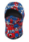 náhľad Detská lyžiarska kukla Barts Helmaclava Printed Print Blue