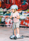 náhľad Detská prilba Scoot & Ride S/M – Oceľovo modrá