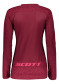 náhľad Dámsky cyklistický dres Scott Shirt W's Trail 20 l/sl – Tibetan Red
