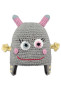 náhľad Detská pletená čiapka Barts Monster Beanie Girls Heather Grey