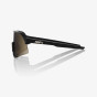 náhľad 100% S3 - Soft Tact Black - Soft Gold Mirror Lens