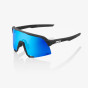 náhľad 100% S3 Matte Black-HiPER Blue Multilayer Mirror Lens