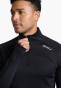 náhľad 2XU Ignition 1/4 Zip Black/Silver