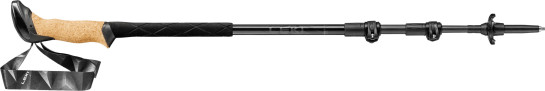 detail Leki Black Series Carbon, black-black gray-dark anthracite, 100-135 cm