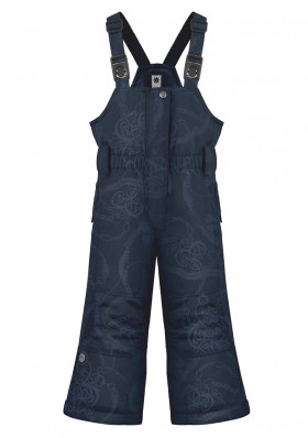 Detské dievčenské nohavice Poivre Blanc W21-1024-BBGL Ski Bib Pants-embo gothic blue