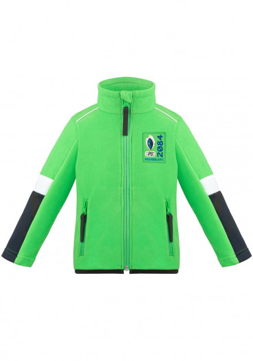 detail Detská chlapčenská mikina Poivre Blanc W21-1610-BBBY Micro Fleece Jacket fizz green