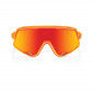 náhľad 100% Glendale - Soft Tact Neon Orange - HiPER Red Multilayer Mirror Lens