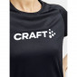 náhľad Dámske tričko Craft 1911785-999000 W CORE Unify Logo
