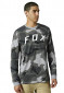 náhľad Pánske tričko Fox Bnker Ls Tech Tee Black Camor