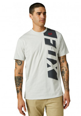 Pánske tričko Fox Rkane Side Ss Premium Tee Light Grey