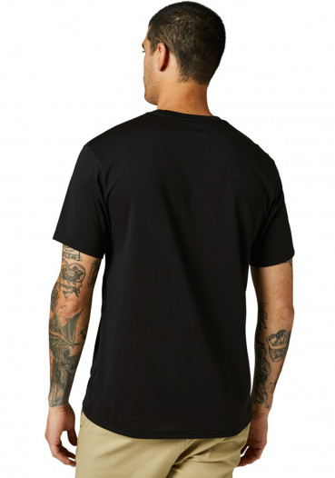 detail Pánske tričko Fox Pinnacle Ss Tech Tee Black