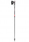 náhľad Leki Poles Spin, black-white-fluorescent red, 100 - 130 cm