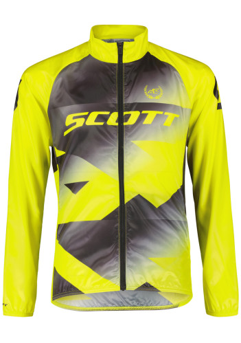 Scott Jacket Jr RC WB Black/Sulphur Yellow