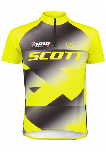 detail Scott Shirt Jr RC Pro SS Black/Sulphur Yellow