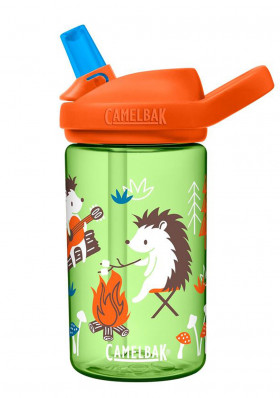 Detská fľaša CAMELBAK Eddy+ Kids 0,4l Camping Hedgehogs