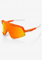 náhľad 100% GLENDALE - Soft Tact Neon Orange - HiPER Red Multilayer Mirror Lens