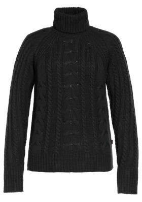 Dámsky sveter Goldbergh Hilda Knit Sweater L/S Black