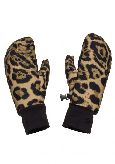 detail Dámske rukavice Goldbergh Moon Mittens Jaguar