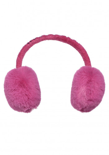 Dámske klapky na uši Goldbergh Fluffy Earwarmers Pony Pink