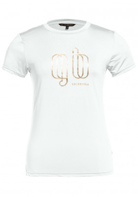 Dámske tričko Goldbergh Midtown Logo White