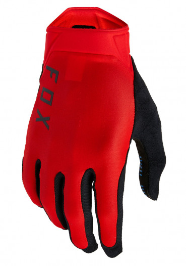 detail Fox Flexair Ascent Glove Fluo Red