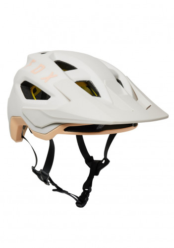 Fox Speedframe Helmet, Ce Vintage White