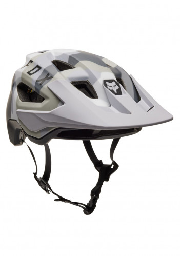 Fox Speedframe Camo Helmet, Ce Grey Camo