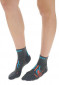 náhľad UYN Lady Trekking Approach Low Cut Socks Grey/Turquoise