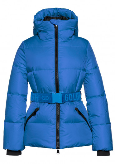 detail Goldbergh Snowmass Ski Jacket Electric Blue