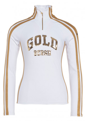 Goldbergh Goblet Ski Pully white/gold