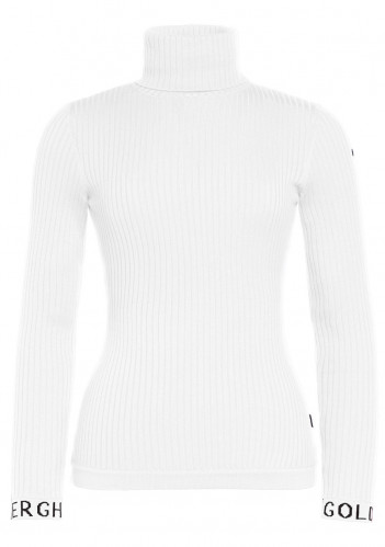 Goldbergh Mira Long Sleeve Knit Sweater white