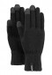 náhľad Barts Fine Knitted Touch Gloves Black