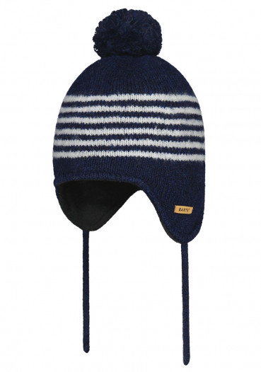detail Barts Rylie Earflap Navy