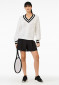 náhľad Goldbergh Cable Knit Sweater Black/White