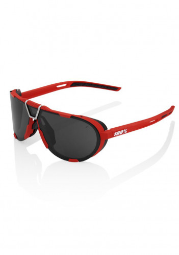 100% WESTCRAFT - Soft Tact Red - Black Mirror Lens