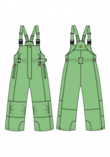 detail Detské zimné nohavice POIVRE BLANC 1024-BBGL BIPPANTS 18M-3R