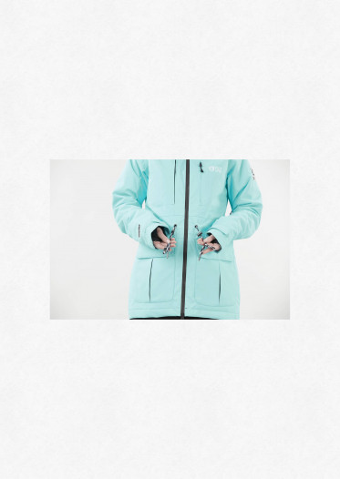 detail Dámska zimná bunda Picture Apply 10/10 Turquoise