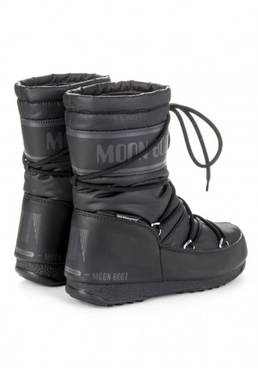 detail Dámske topánky Tecnica Moon Boot Mid Nylon Wp Black