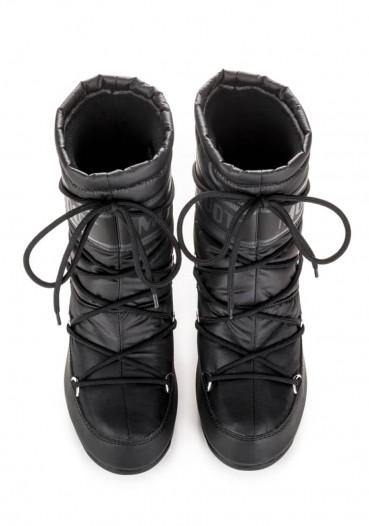 detail Dámske topánky Tecnica Moon Boot Mid Nylon Wp Black