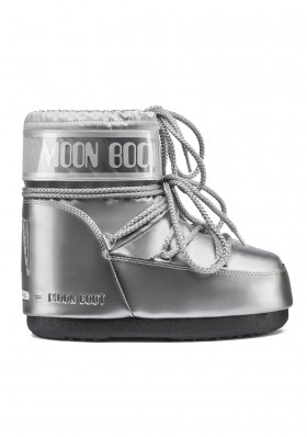 Moon Boot Icon Low Glance 002 Silver