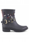 náhľad Colors of California Camperos Rubber Boot LOVE Patc black